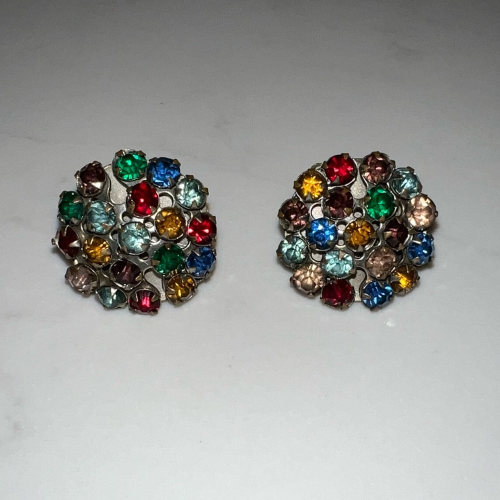 Very Vintage Fruit Salad Earrings - Picture 3 of 9